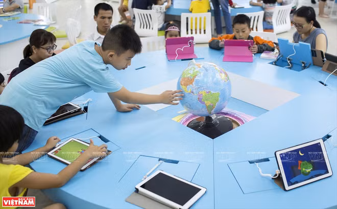 胡志明市首家现代化电子图书馆——S.hub Kids少儿技术空间 ảnh 1