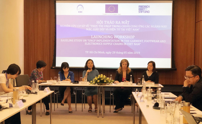 关于工商业与人权的基础研究计划亮相胡志明市 ảnh 1 关于工商业与人权的基础研究计划亮相胡志明市 ảnh 1