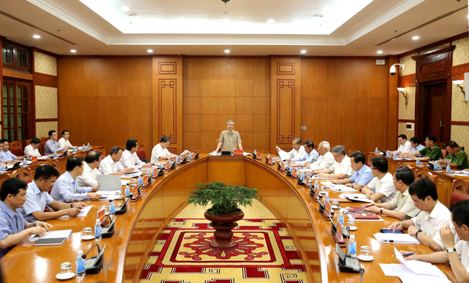 越共中央反腐败指导委员会:力争2019年底前结束对28起腐败案的调查 ảnh 2 越共中央反腐败指导委员会:力争2019年底前结束对28起腐败案的调查 ảnh 2