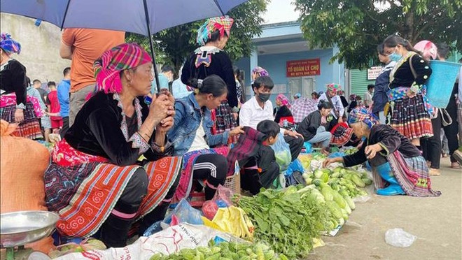 莱州省巴秦边防哨所真帮实扶 协助贫困户庭院经济的发展 ảnh 1