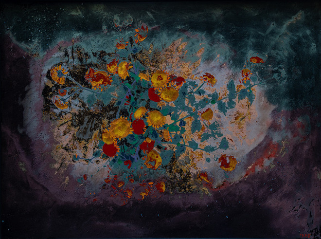 采用日本磨漆技术的“神秘花园”绘画展 ảnh 1 采用日本磨漆技术的“神秘花园”绘画展 ảnh 1