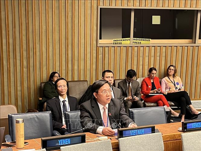 越南分享发展经济和人口经验以实现可持续发展目标 ảnh 1