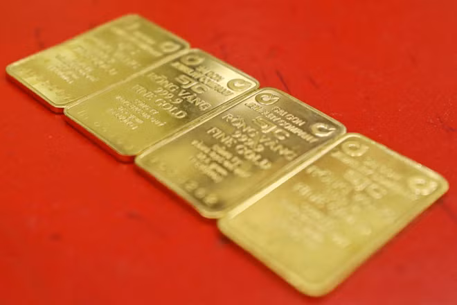 越南国家银行将于5月3日拍卖16800两黄金 参考价每两8290万越盾 ảnh 1 越南国家银行将于5月3日拍卖16800两黄金 参考价每两8290万越盾 ảnh 1