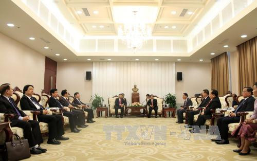 胡志明思想与凯山·丰威汉思想成为越老两国思想的基础 ảnh 1