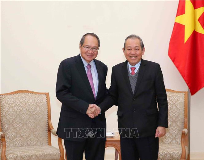 越南政府副总理张和平:越南与新加坡通过刑事司法协助加强打击犯罪合作 ảnh 1 越南政府副总理张和平:越南与新加坡通过刑事司法协助加强打击犯罪合作 ảnh 1