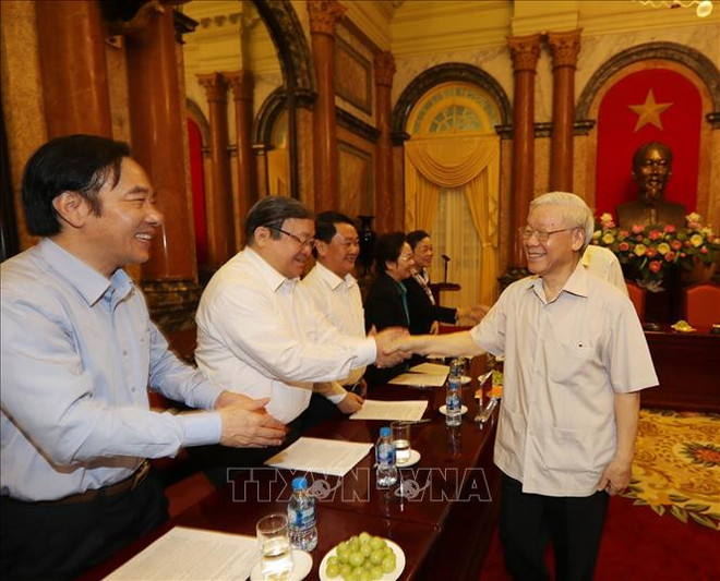 越共中央总书记、国家主席阮富仲:反腐败工作以建为本 重在防范 ảnh 1 越共中央总书记、国家主席阮富仲:反腐败工作以建为本 重在防范 ảnh 1