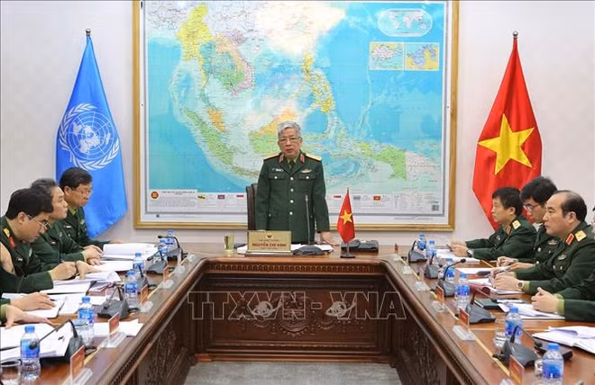 越南为派遣工兵队参加联合国维和行动做出积极准备 ảnh 1
