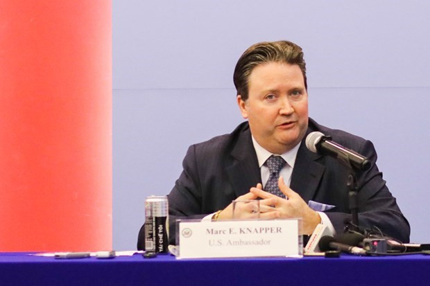 美国驻越南大使马克•纳珀:尽一切努力促进越美人民走向繁荣 ảnh 1 美国驻越南大使马克•纳珀:尽一切努力促进越美人民走向繁荣 ảnh 1