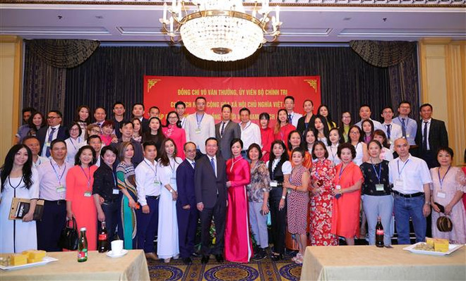 越南国家主席武文赏开始对奥地利进行正式访问 ảnh 4