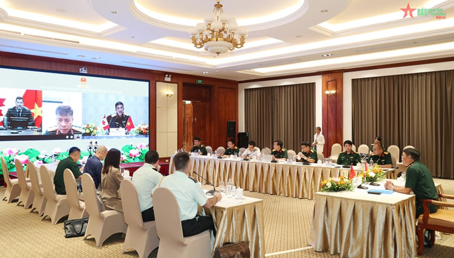 2023年越南-加拿大双边防务磋商以视频形式举行 ảnh 1 2023年越南-加拿大双边防务磋商以视频形式举行 ảnh 1