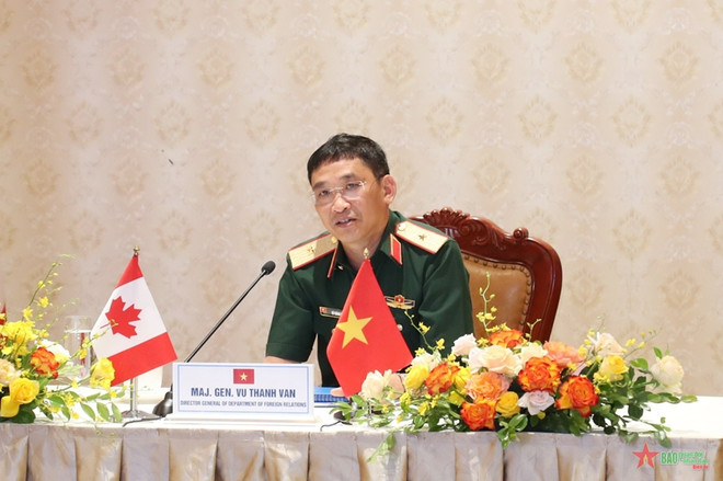 2023年越南-加拿大双边防务磋商以视频形式举行 ảnh 2 2023年越南-加拿大双边防务磋商以视频形式举行 ảnh 2