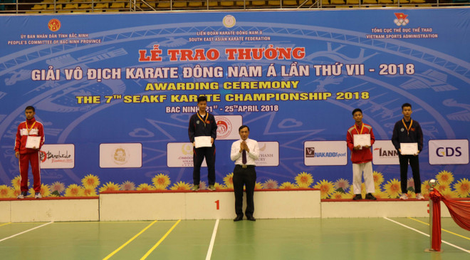 第七届东南亚空手道锦标赛拉开帷幕 ảnh 2 第七届东南亚空手道锦标赛拉开帷幕 ảnh 2