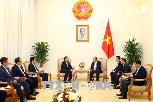 越南政府常务副总理张和平会见新加坡内政部常务副部长 ảnh 2 越南政府常务副总理张和平会见新加坡内政部常务副部长 ảnh 2