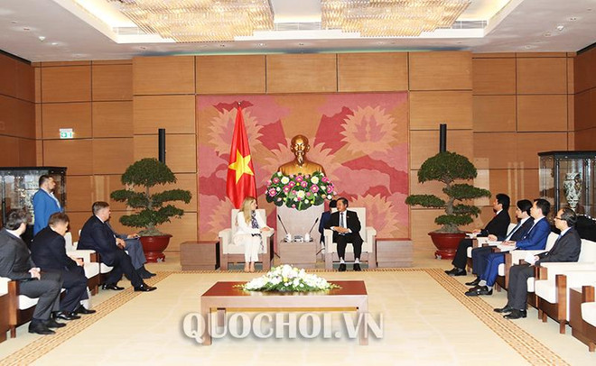 越南国会副主席杜伯巳会见乌克兰与越南友好议员小组主席 ảnh 1