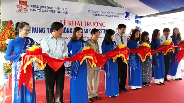 2018年顺化文化节新闻中心正式开放 ảnh 1