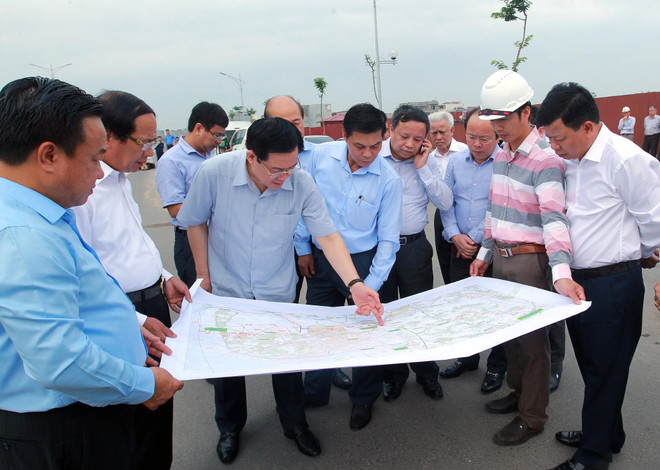 越南政府副总理王廷惠莅临海防市调研 ảnh 1 越南政府副总理王廷惠莅临海防市调研 ảnh 1