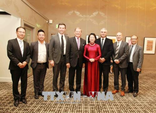 越南国家副主席邓氏玉盛会见美国首任驻越大使 ảnh 2