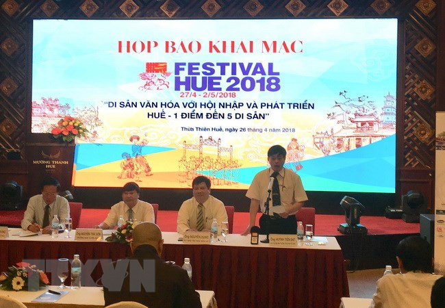 2018年顺化文化节开幕在即 ảnh 1 2018年顺化文化节开幕在即 ảnh 1