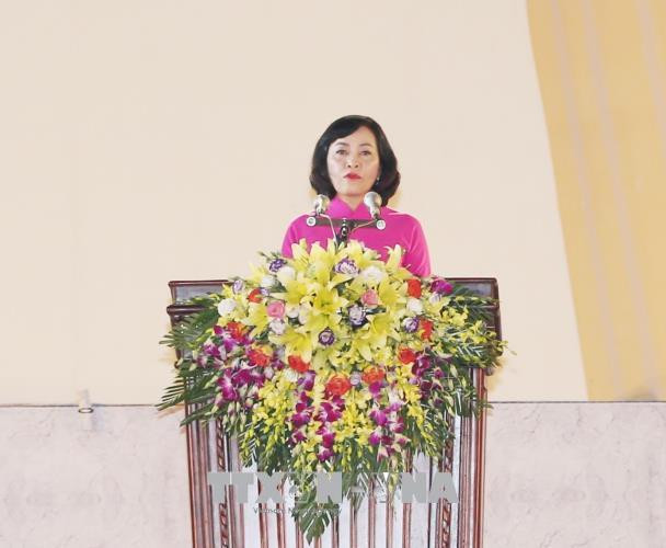 阮富仲出席大瞿越国建国1050周年纪念典礼 ảnh 3