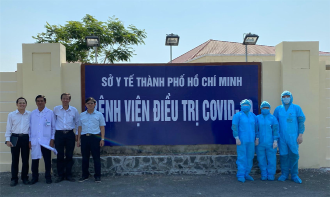 胡志明市芹椰县新冠肺炎定点医院投入使用 ảnh 1 胡志明市芹椰县新冠肺炎定点医院投入使用 ảnh 1