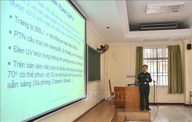 越南军队各医疗机构已为新冠病毒检测做好准备 ảnh 1 越南军队各医疗机构已为新冠病毒检测做好准备 ảnh 1