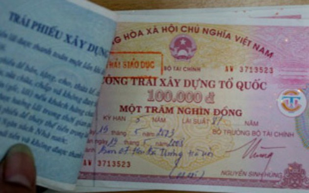 越南政府债券招标发行:成功筹资3.12万亿越盾 ảnh 1 越南政府债券招标发行:成功筹资3.12万亿越盾 ảnh 1