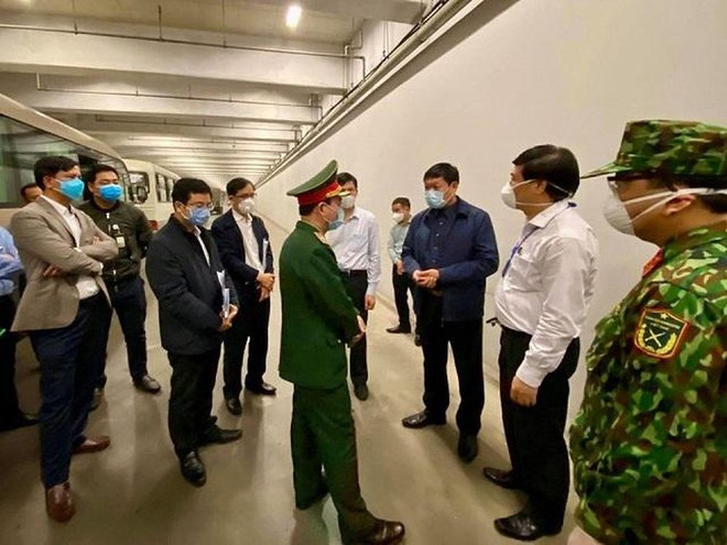 新冠肺炎疫情:卫生部检查内排国际机场疫情防控工作 ảnh 1 新冠肺炎疫情:卫生部检查内排国际机场疫情防控工作 ảnh 1