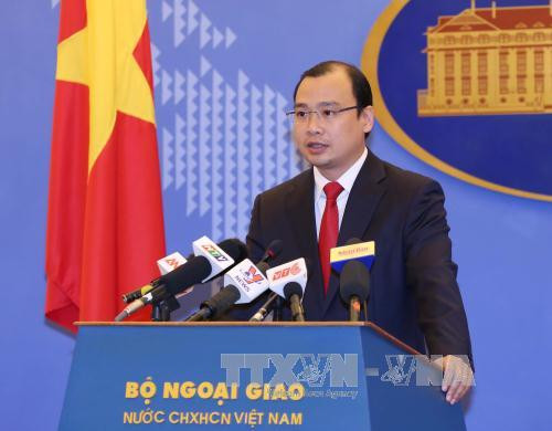 越南外交部发言人黎海平:要求中国尊重越南主权和国际法 ảnh 1 越南外交部发言人黎海平:要求中国尊重越南主权和国际法 ảnh 1