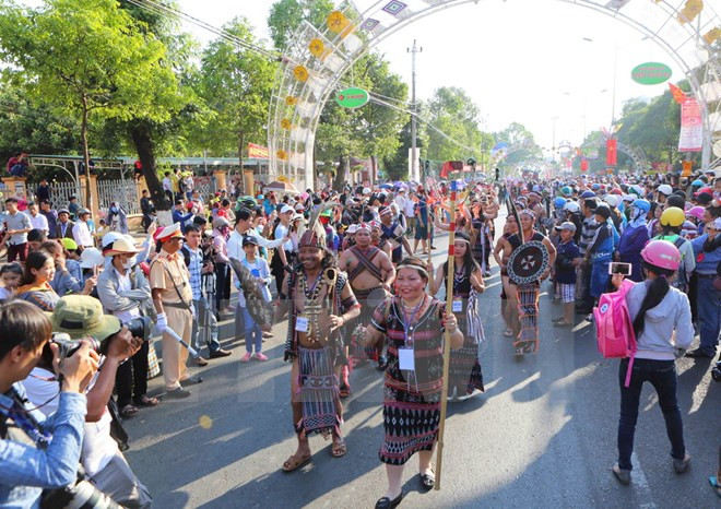 第6次邦美蜀咖啡节暨2017年锣钲文化节圆满落幕 ảnh 1