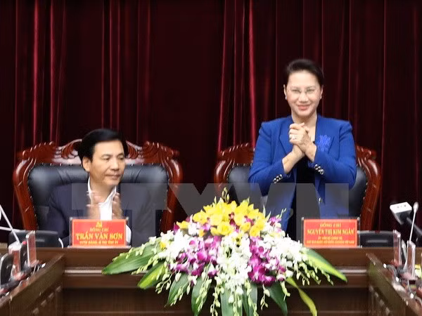 国会主席阮氏金银：奠边省需充分发挥优势 加强合作推动旅游业发展 ảnh 1