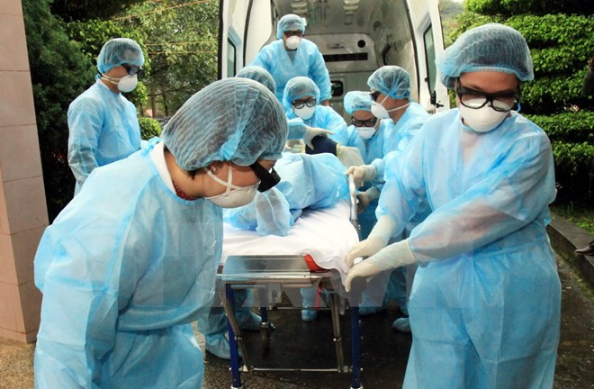 越南谅山省举行人感染禽流感应急处置演练 ảnh 1 越南谅山省举行人感染禽流感应急处置演练 ảnh 1
