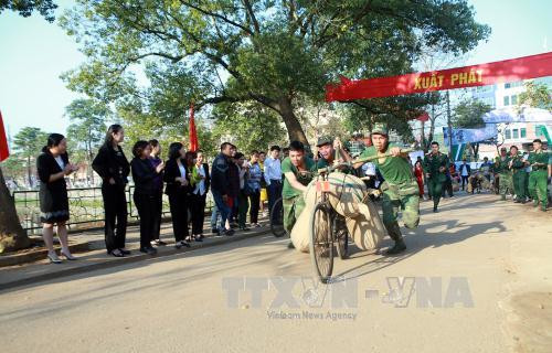 色彩缤纷热闹非凡的2017年洋紫荆花节留住游客的脚步 ảnh 3