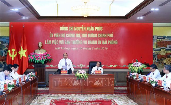 政府总理阮春福:海防市需成为越南数字经济领先城市之一 ảnh 1 政府总理阮春福:海防市需成为越南数字经济领先城市之一 ảnh 1