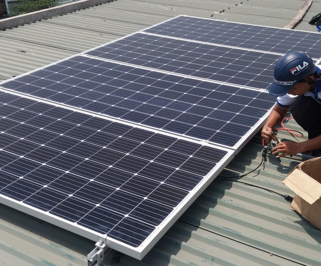 广平省重视发展屋顶光伏系统 ảnh 1