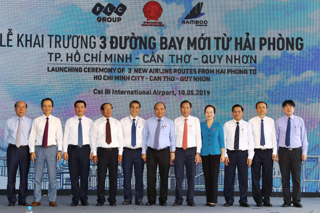 海防市一家蔬菜高科技加工厂动工兴建和三条新航线正式开通 ảnh 2 海防市一家蔬菜高科技加工厂动工兴建和三条新航线正式开通 ảnh 2