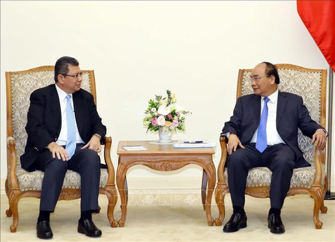 阮春福总理会见马来西亚外交部长赛夫丁 ảnh 1 阮春福总理会见马来西亚外交部长赛夫丁 ảnh 1