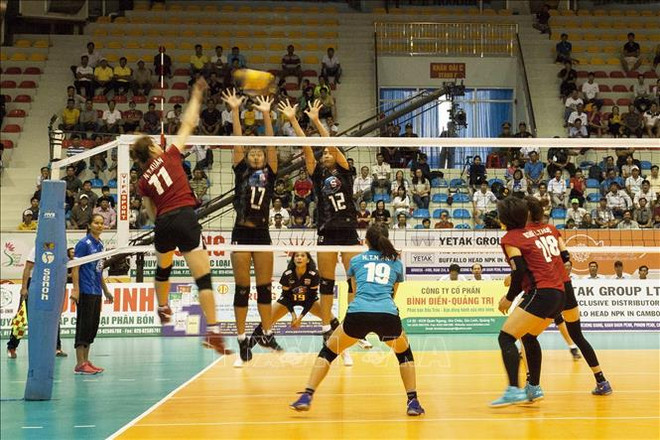 2019年平田VTV9杯国际女排比赛吸引国内外8支队参赛 ảnh 2