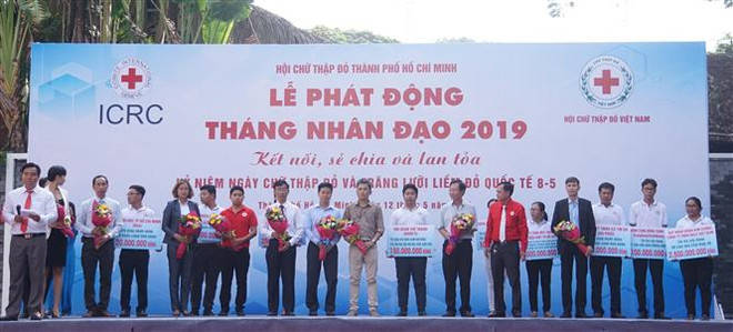 胡志明市正式启动2019年人道主义行动月 ảnh 1
