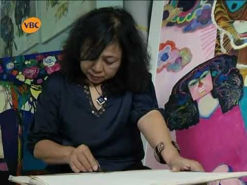 越南女画家代表团赴俄参加2019年国际女画家美术展 ảnh 1