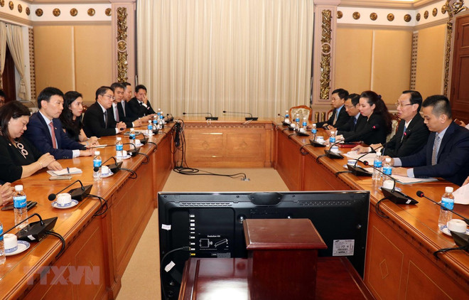 胡志明市与新加坡促进高科技领域的合作 ảnh 1