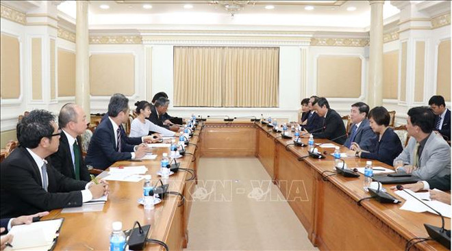 胡志明市与日本投资商促进对接 ảnh 1 胡志明市与日本投资商促进对接 ảnh 1