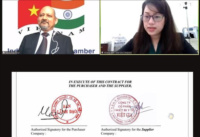 旅居越南胡志明市印度人社群向胡志明市抗击疫情工作提供援助 ảnh 1