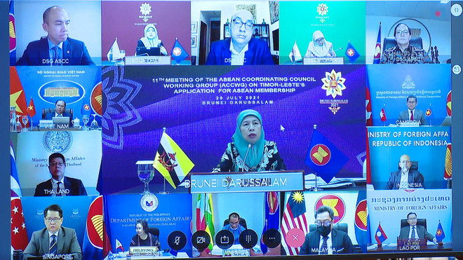 东盟协调理事会负责东帝汶申请加入东盟问题的工作小组召开第十一次会议 ảnh 1