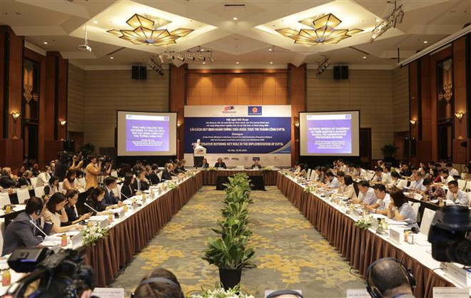 EVFTA助力促进行政改革中的积极进步 ảnh 1
