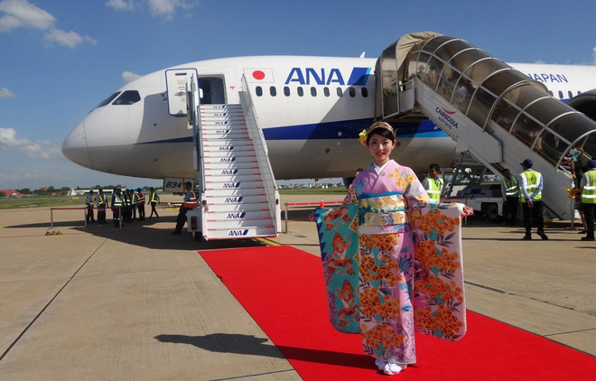 CCC和JBAC提议日本全日空航空公司恢复直飞柬埔寨的航班 ảnh 1 CCC和JBAC提议日本全日空航空公司恢复直飞柬埔寨的航班 ảnh 1