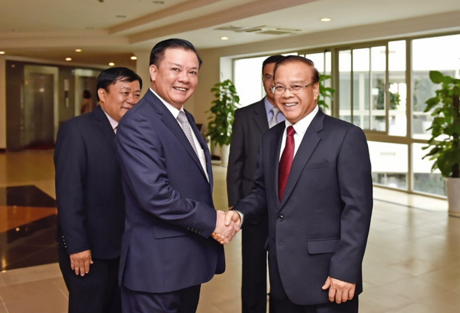 越老两国财政部加强合作关系 ảnh 1 越老两国财政部加强合作关系 ảnh 1