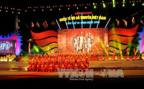 第6届越南传统武术国际节在平定省开幕 ảnh 3 第6届越南传统武术国际节在平定省开幕 ảnh 3