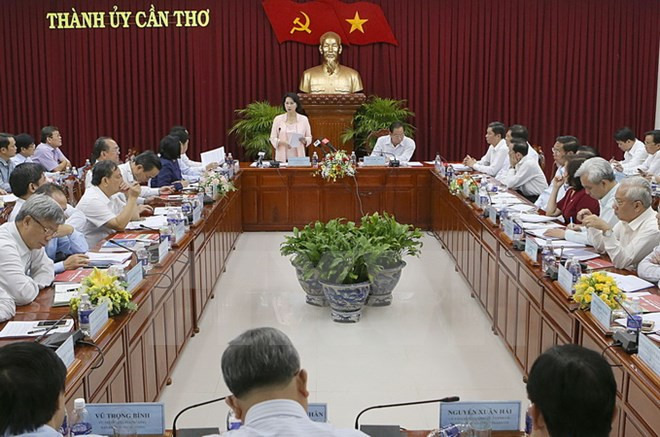 国会主席阮氏金银:将芹苴市建设成为九龙江三角洲地区的发展动力 ảnh 1 国会主席阮氏金银:将芹苴市建设成为九龙江三角洲地区的发展动力 ảnh 1