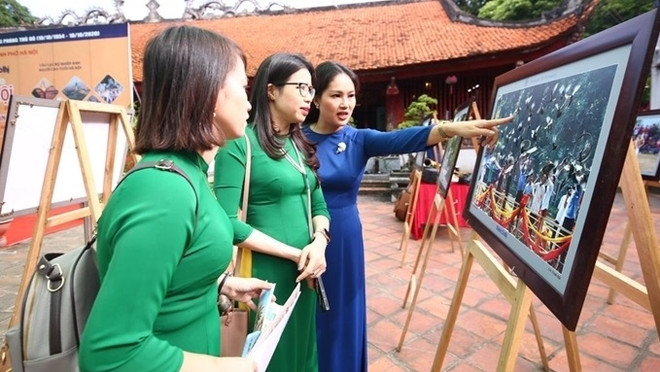第15 届“眼中河内”图片展正式开展 ảnh 1 第15 届“眼中河内”图片展正式开展 ảnh 1