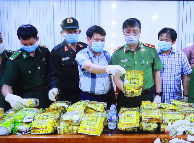 越南成功侦破一起特大跨国海上走私贩毒案 ảnh 3